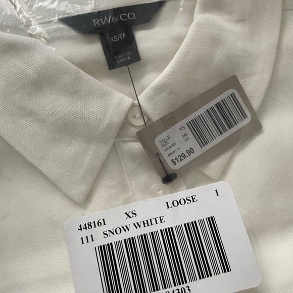 NWT Short Sleeve Midi Shirt Dress - Picture 4 of 6